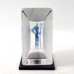 910 9350 Skulptur i glas 